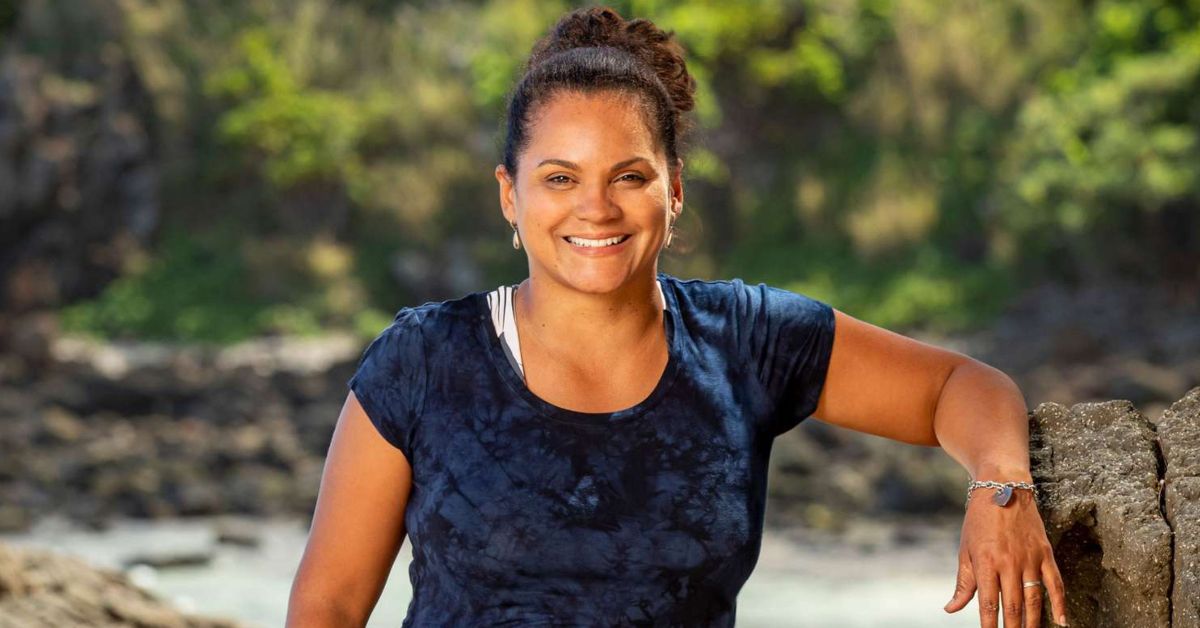 Survivor's Sandra Diaz-Twine smiling