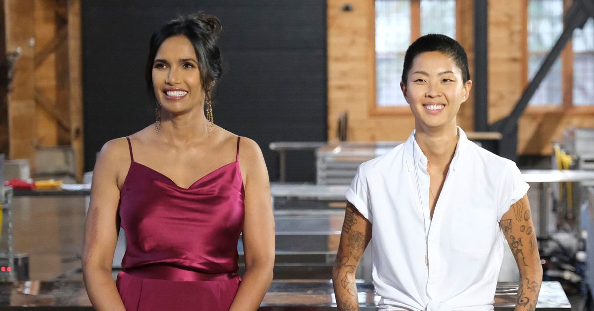 La top chef Padma Lakshmi y Kristen Kish son todo sonrisas