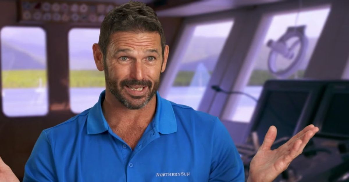 Below Deck Down Under's Captain Jason Chambers looking frustrated