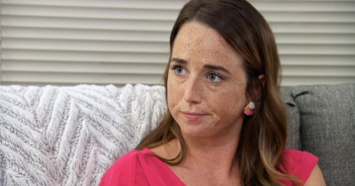 Katie Conrad crying on Married At First Sight