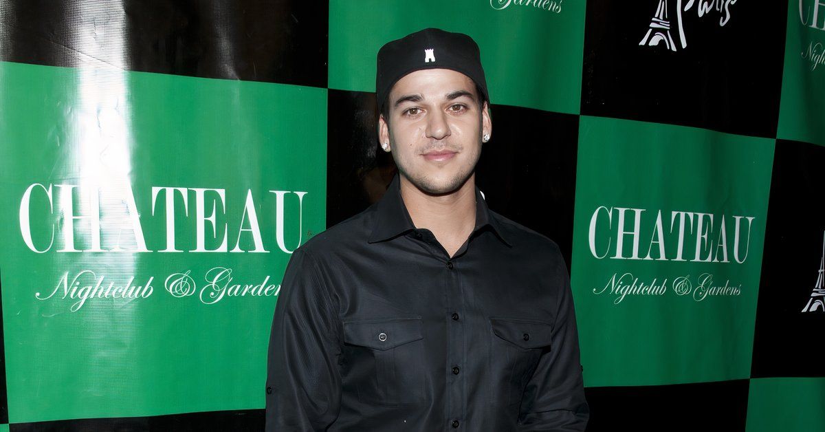 Rob Kardashian en la alfombra roja