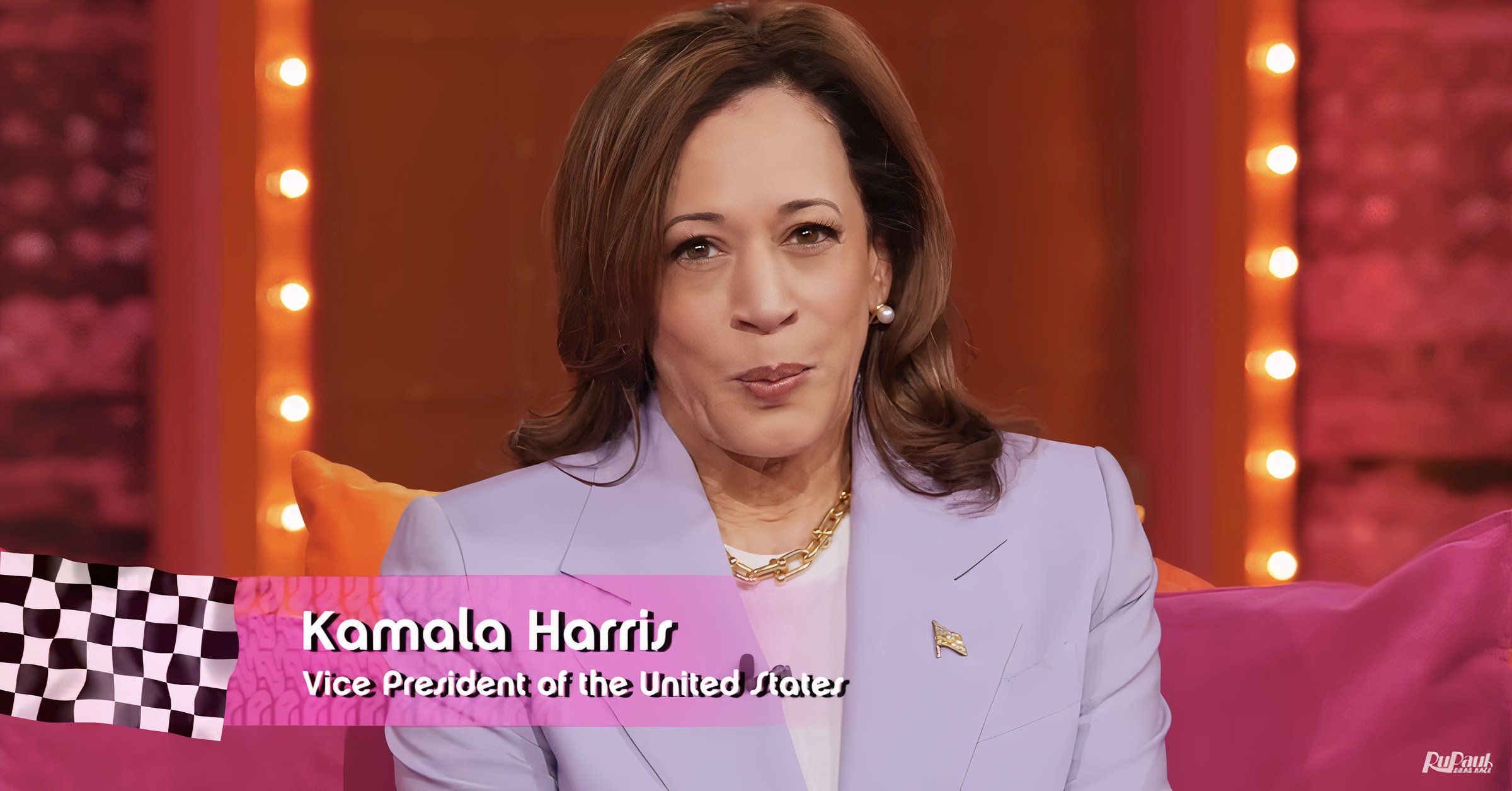 Kamala Harris Visits The Drag Race 'Werk Room' To Get Out The Vote