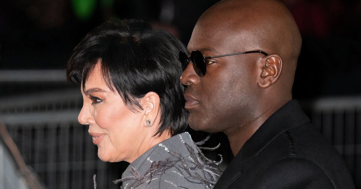 Kris Jenner, Corey Gamble, Valentino Haute Couture show