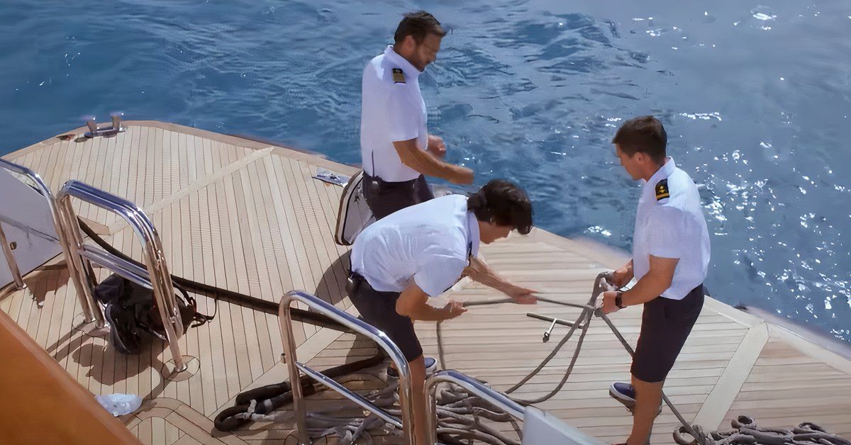 Captain Jason on Below Deck Down Under