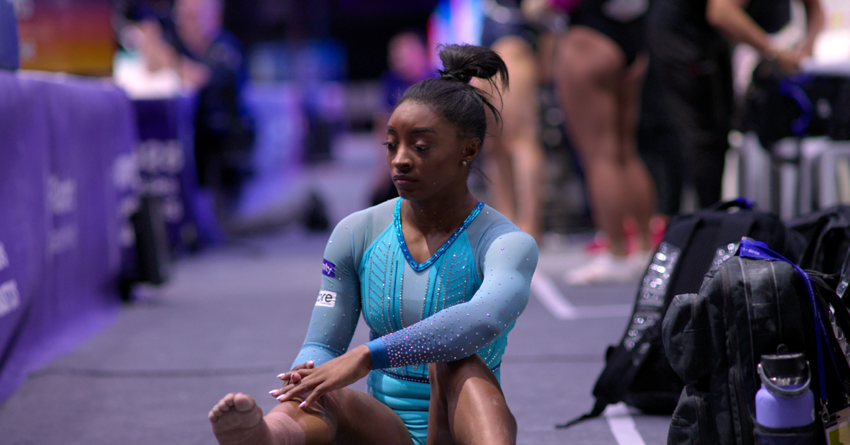 Simone Biles Competing