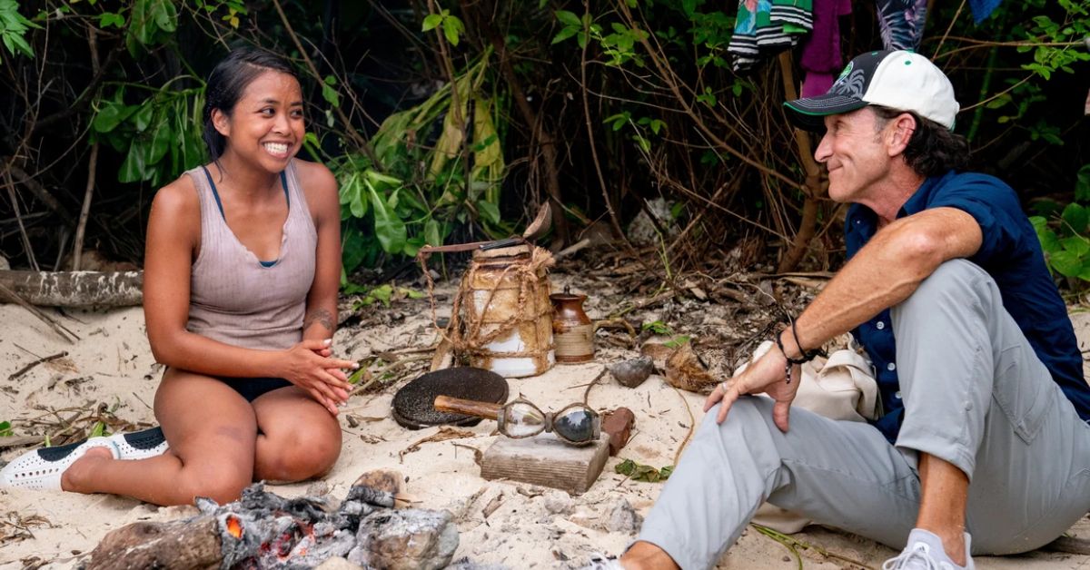 Jeff Probst y Erika Kasupanan, supervivientes del debate sobre el cambio de hora