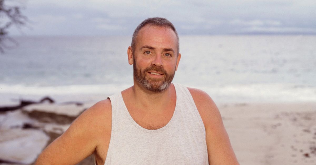 Foto promocional de Richard Hatch de Survivor