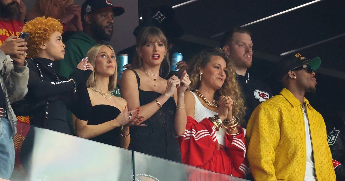 Taylor Swift, Blake Lively, Super Bowl