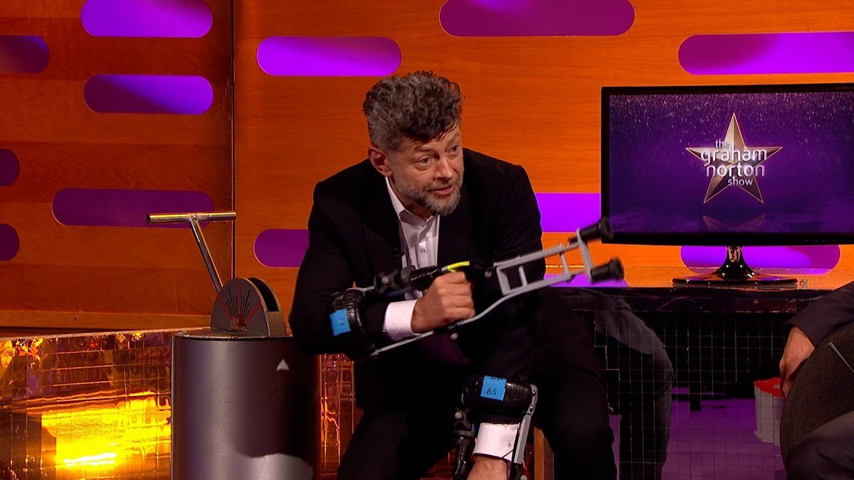 Muletas de extensión de brazos Andy Serkis