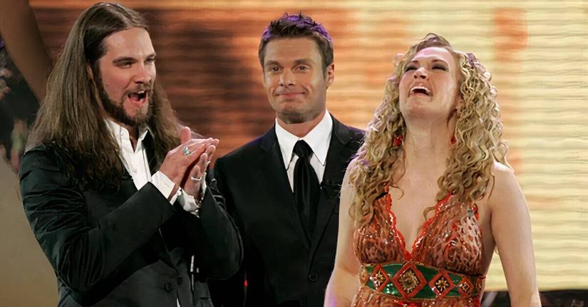 Bo Bice Carrie Underwood finale