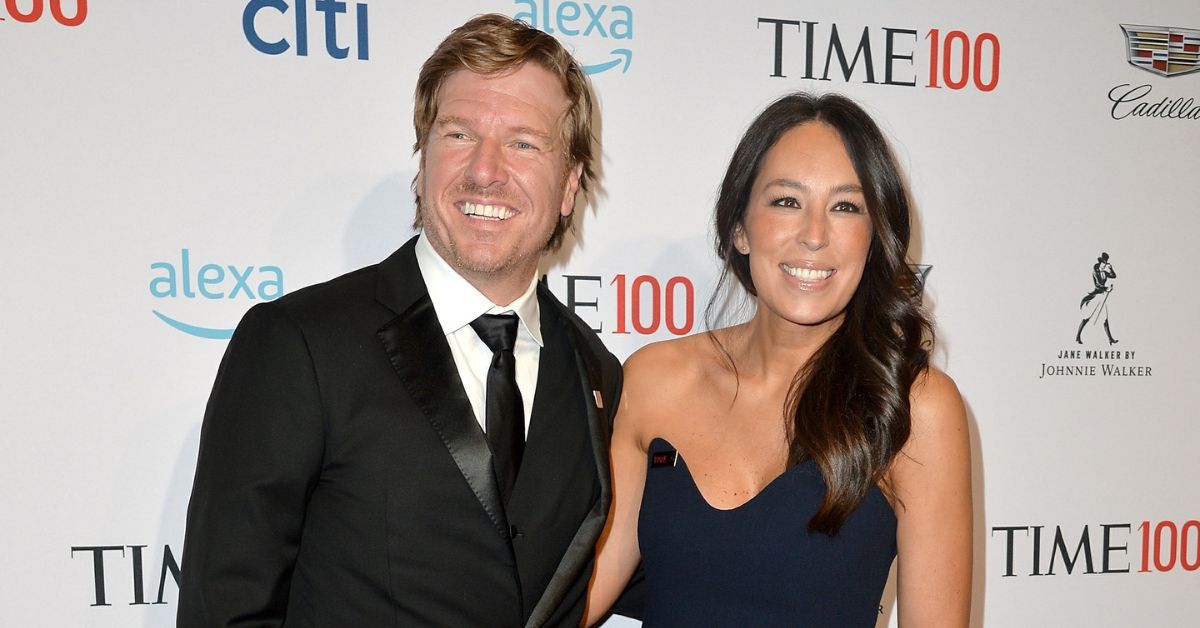 Chip and Joanna Gaines smiling