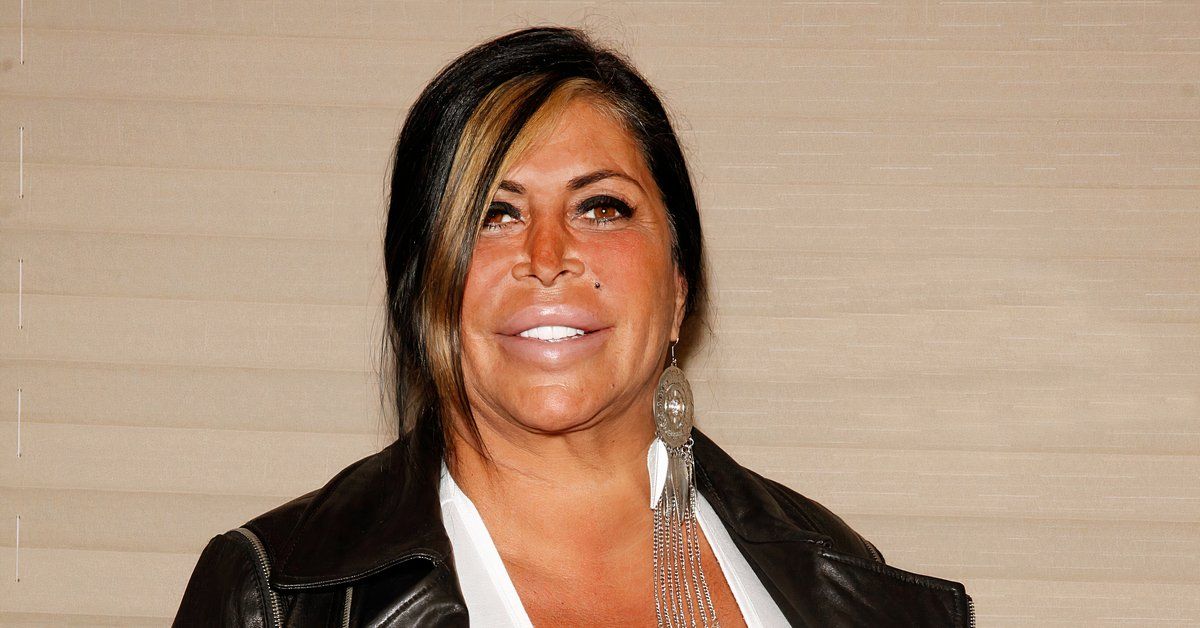 Angela 'Big Ang' Raiola no tapete vermelho