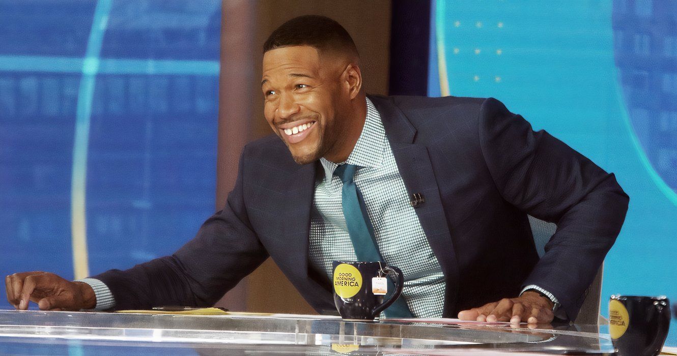 Michael Strahan en GMA