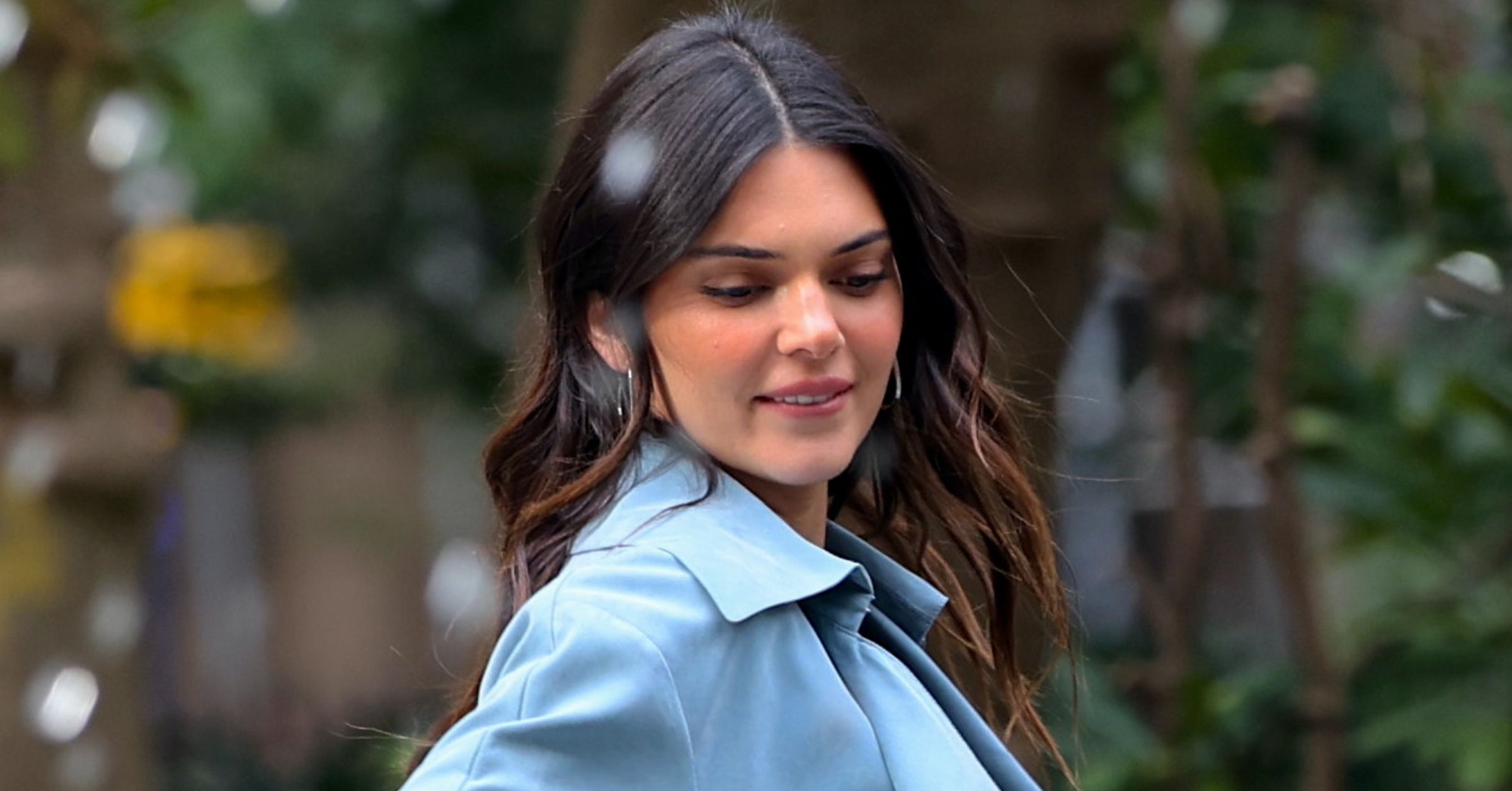 Kendall Jenner está filmando un comercial