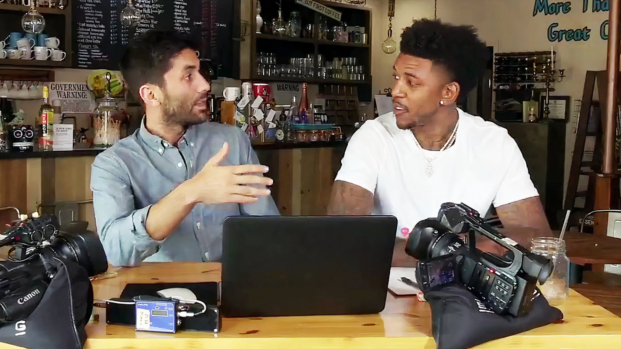 Nev Shulman y Nick Young sobre el bagre