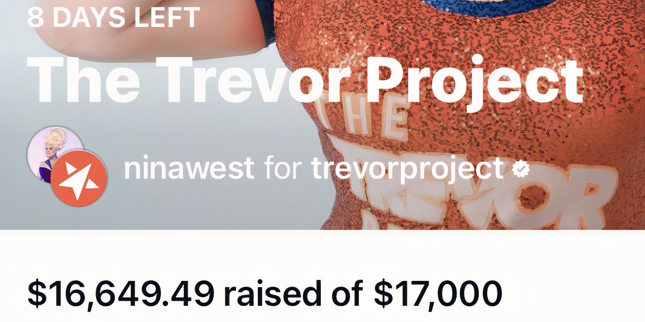 All Stars' Nina West Raised An Extra $17K For The Trevor Project On Instagram