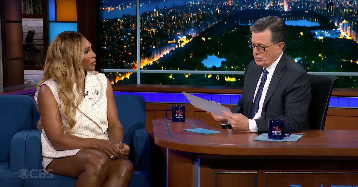 Serena Williams rechazó a Stephen Colbert "Vengador" Acusaciones de un partido de 1999 con Martina Hingis