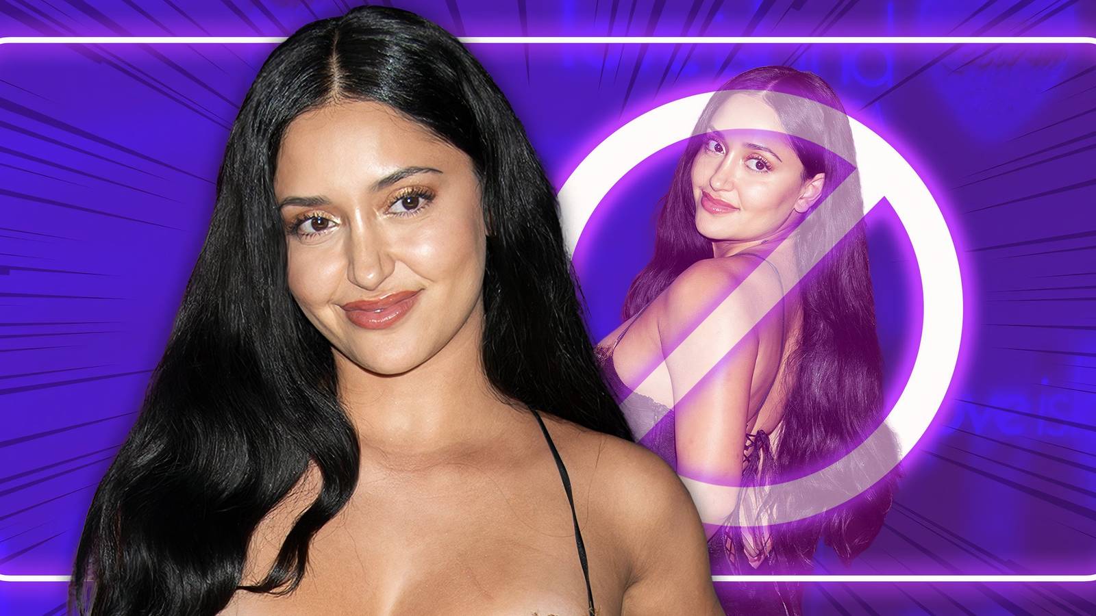 leah love island purple dress Love Island USA' Leah Kateb Reveals How Her Sexy Villa Looks Came Together