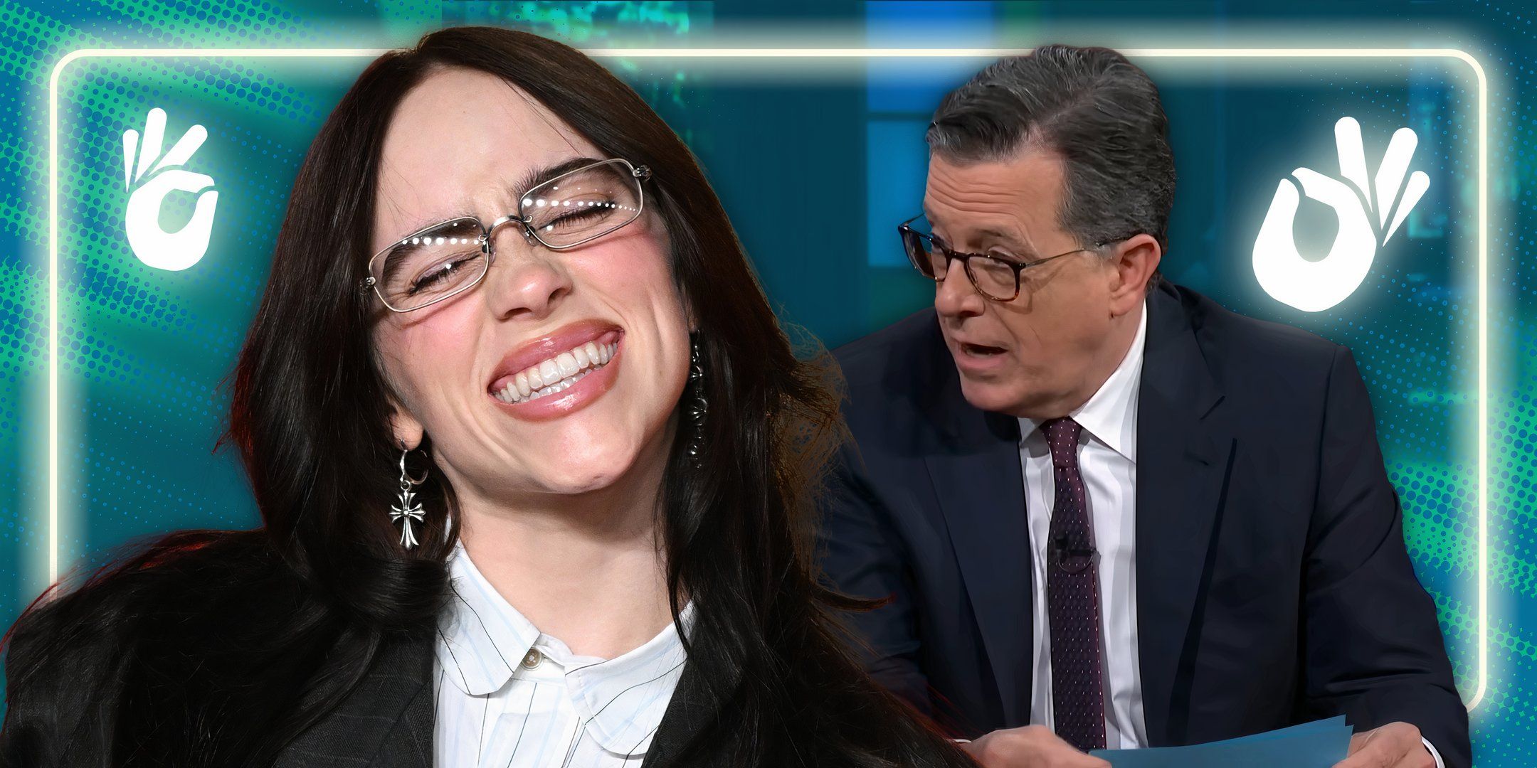 Stephen Colbert y el equipo de producción de The Late Show gestionaron el Tourette de Billie Eilish