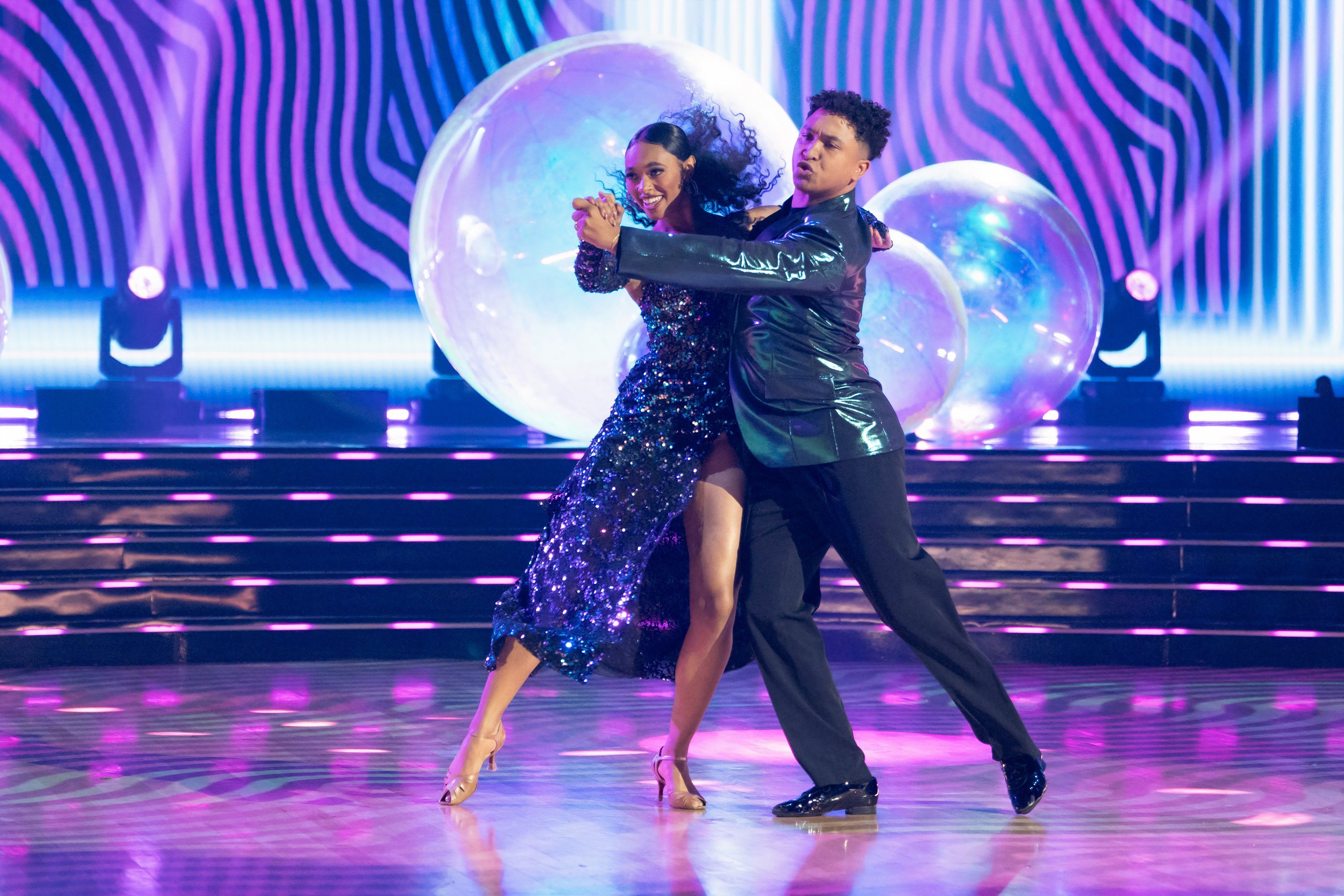 Chandler Kinney and Brandon Armstrong on Dancing with The Stars 