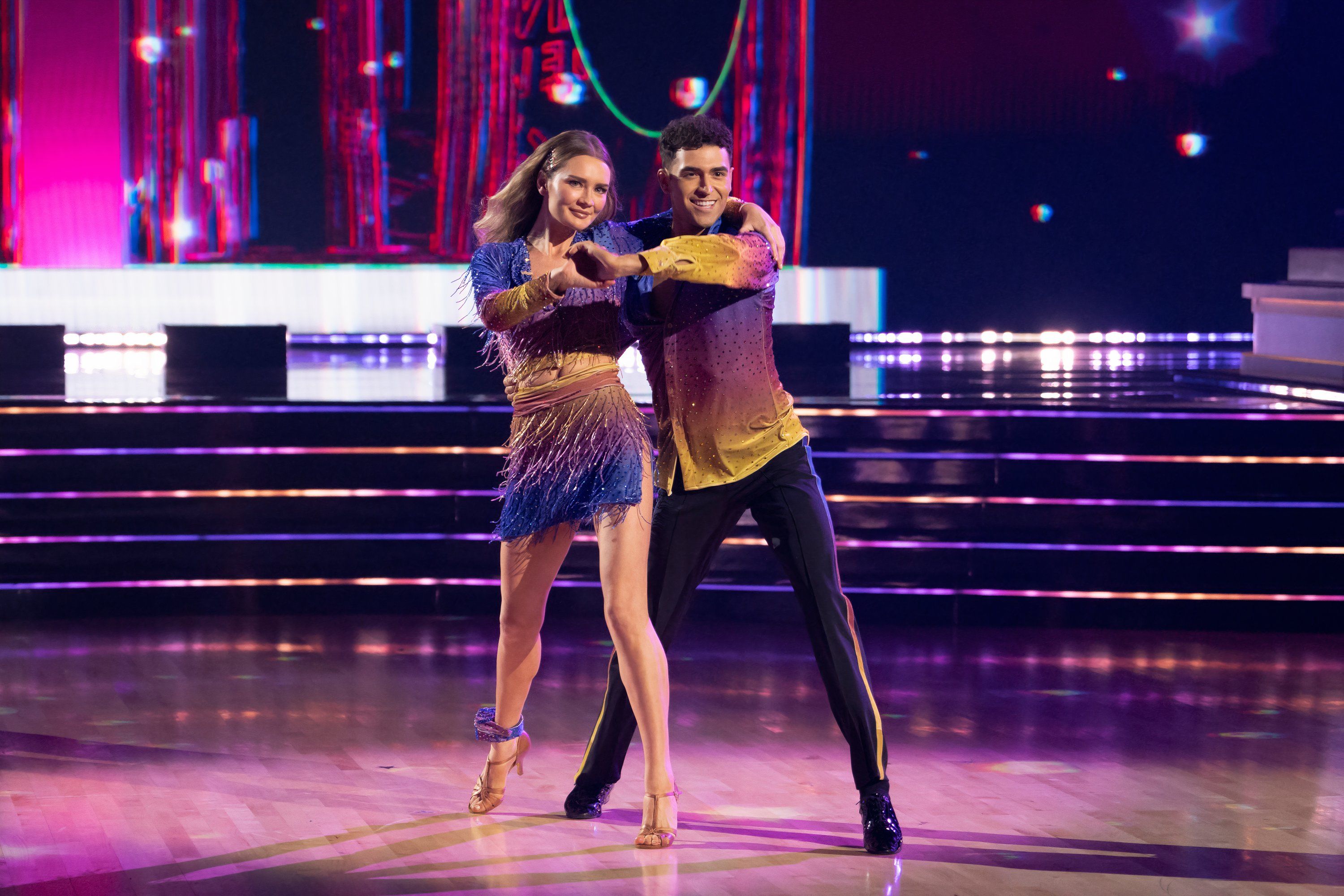 Anna Delvey and Ezra Sosa on Dancing with The Stars 