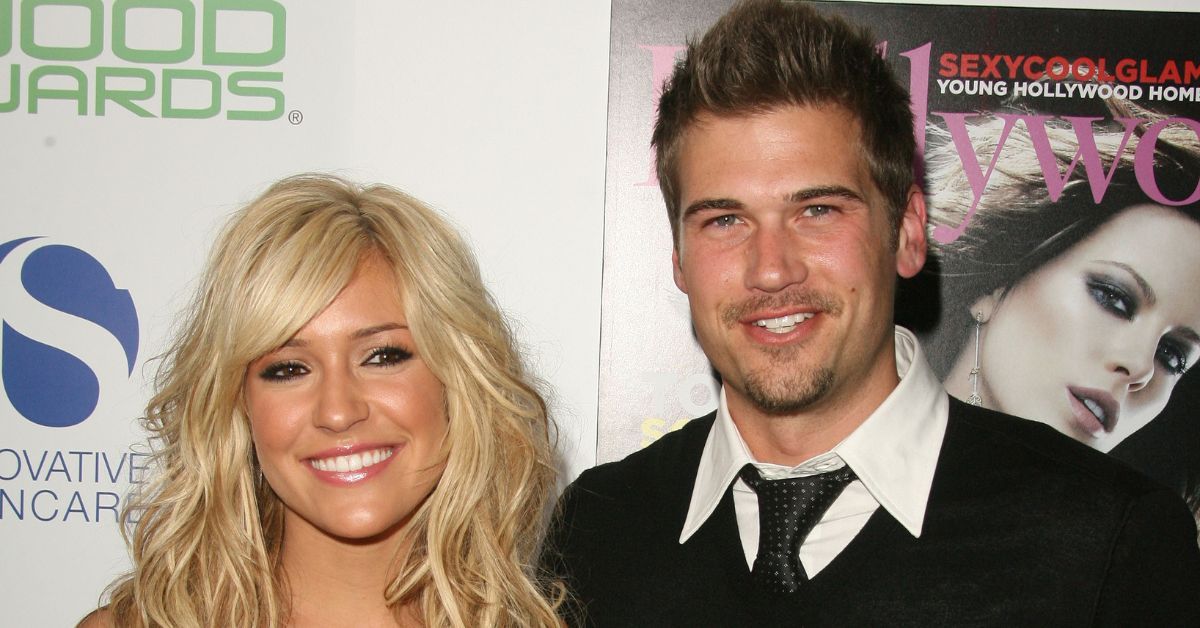 Christine Cavallari y Nick Zano sonríen