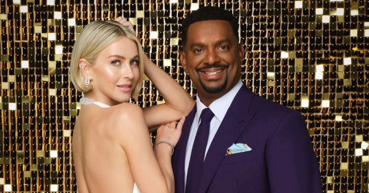 Dancing with the Stars estrela Julianne Hough e Alfonso Ribeiro foto promocional