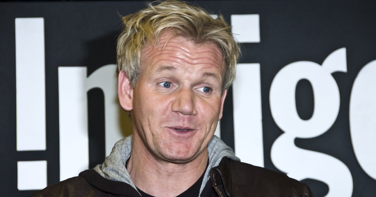 Gordon Ramsay looking surprised