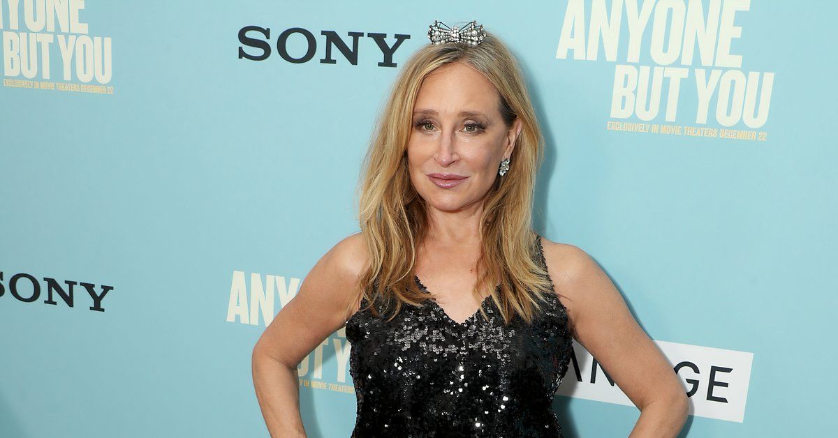 Sonja Morgan en la alfombra roja