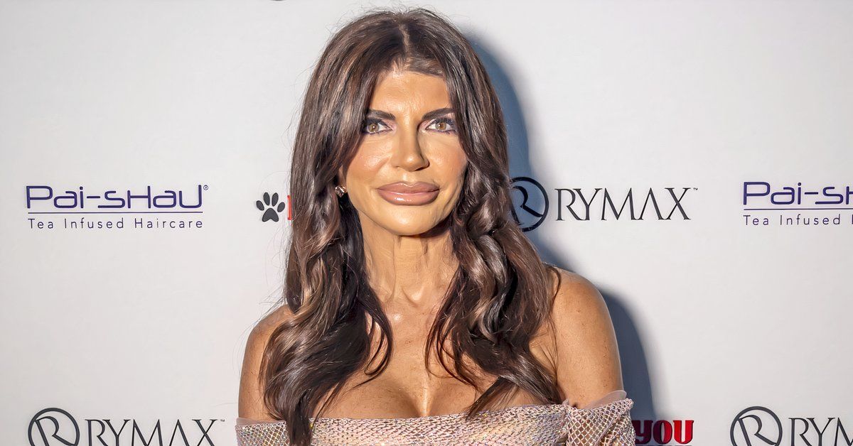 Teresa Giudice no tapete vermelho