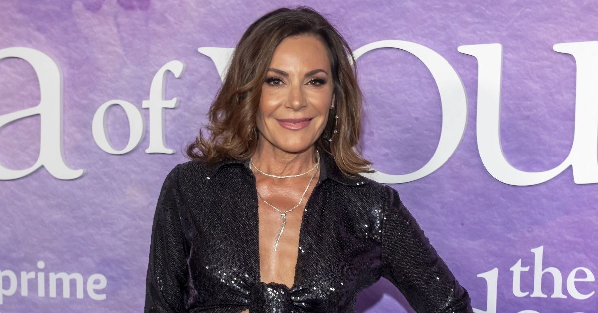 Luann De Lesseps no tapete vermelho