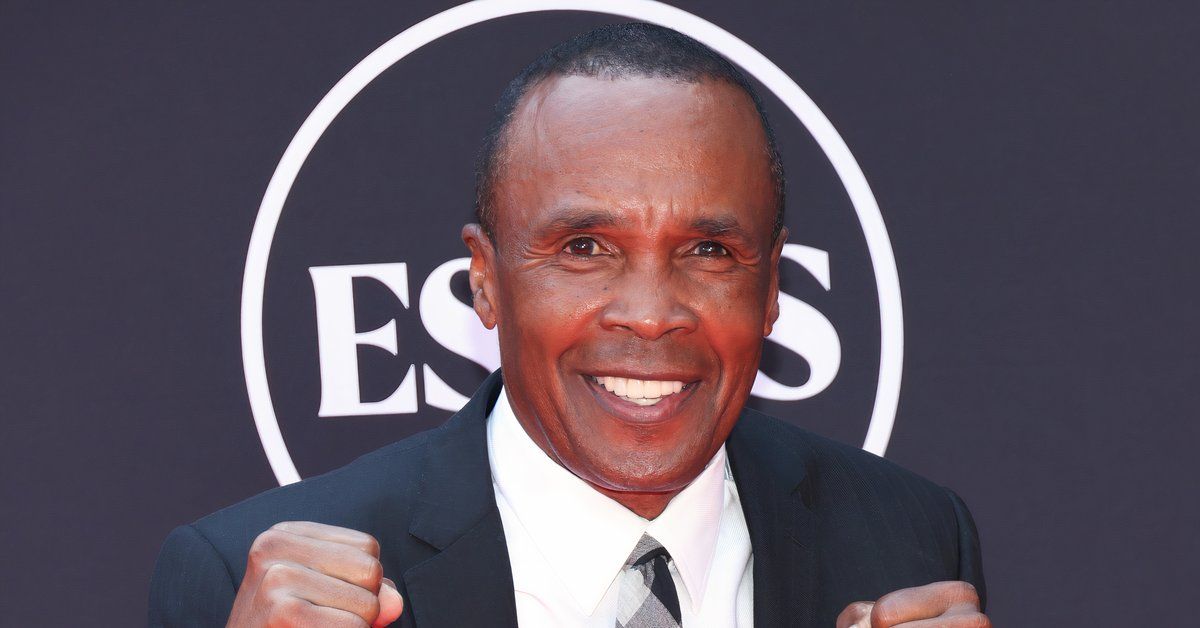 Sugar Ray Leonard en la alfombra roja