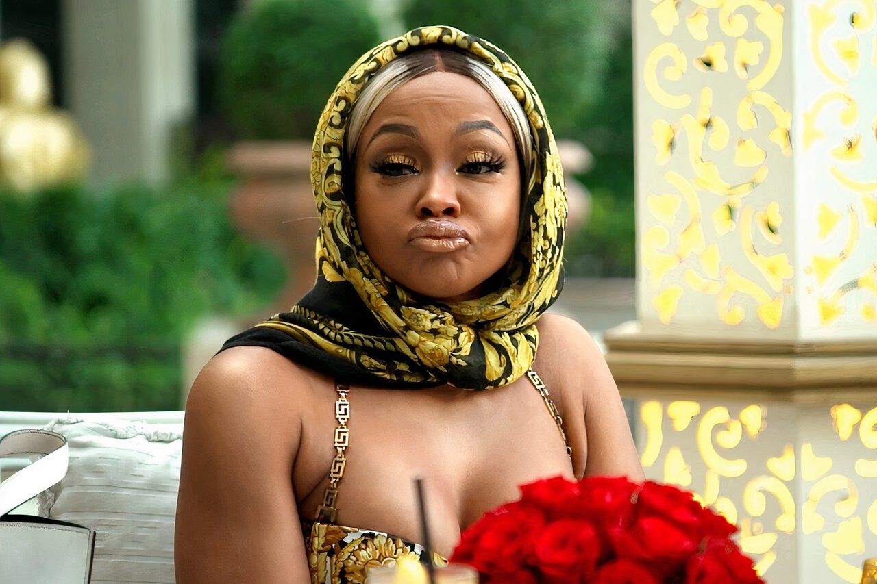 Phaedra Park smiling on an episode of The Real Housewives