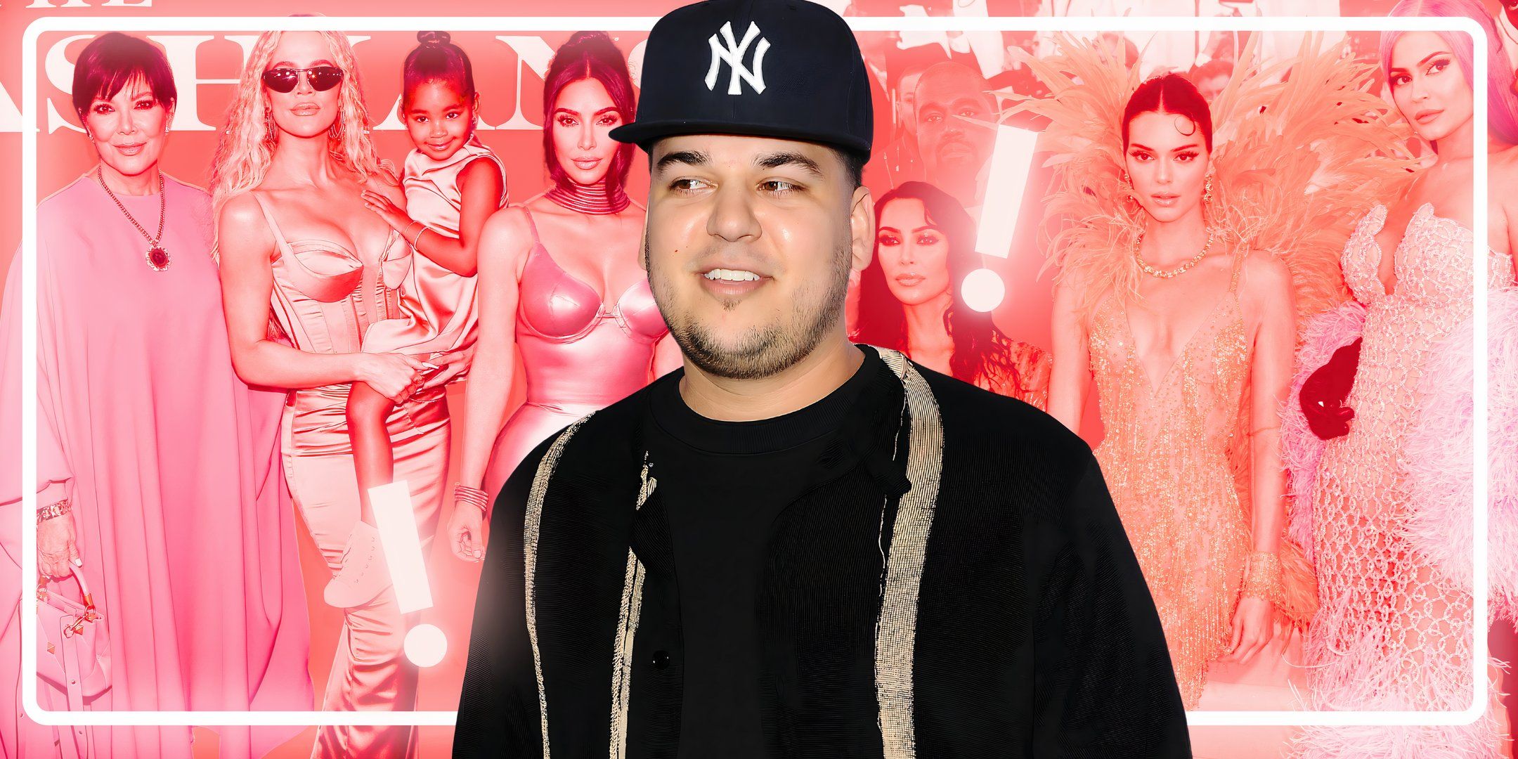 Rob Kardashian y su familia