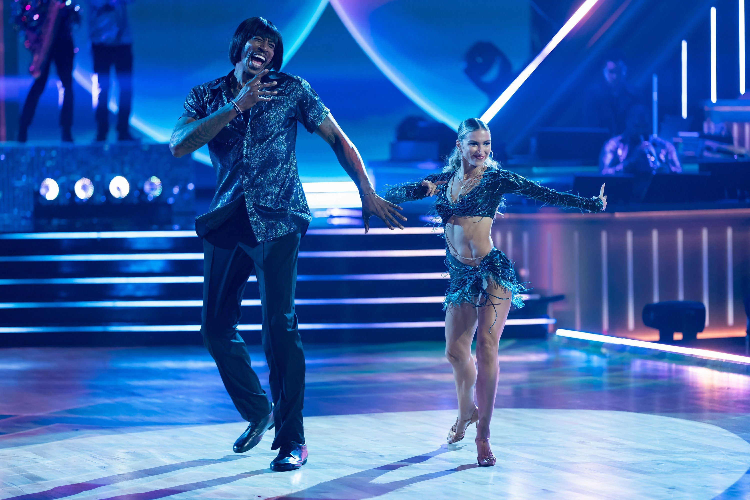 Dwight Howard and Daniella Karagech on Dancing With The Stars