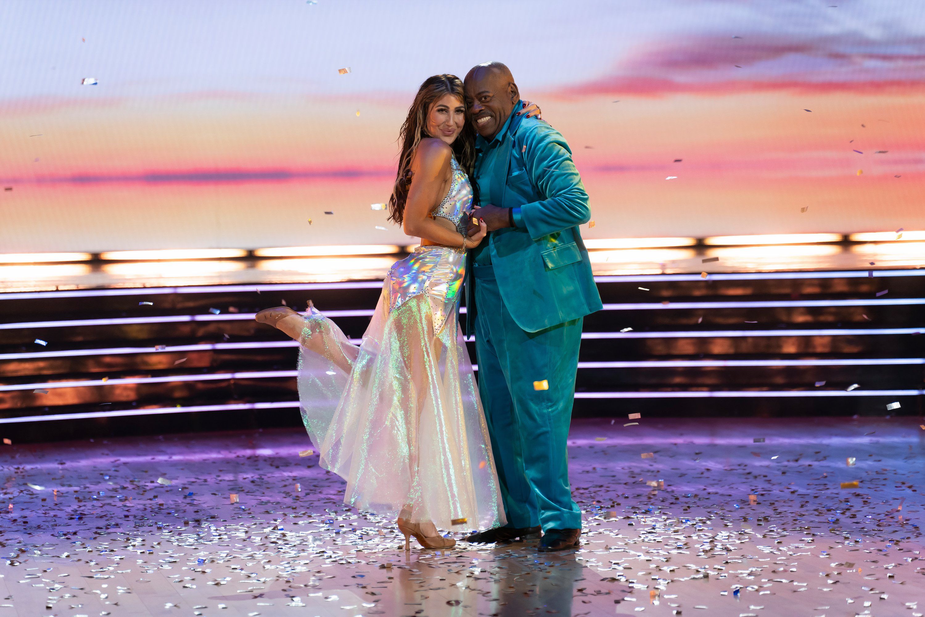 Dwight Howard and Daniella Karagech on Dancing With The Stars