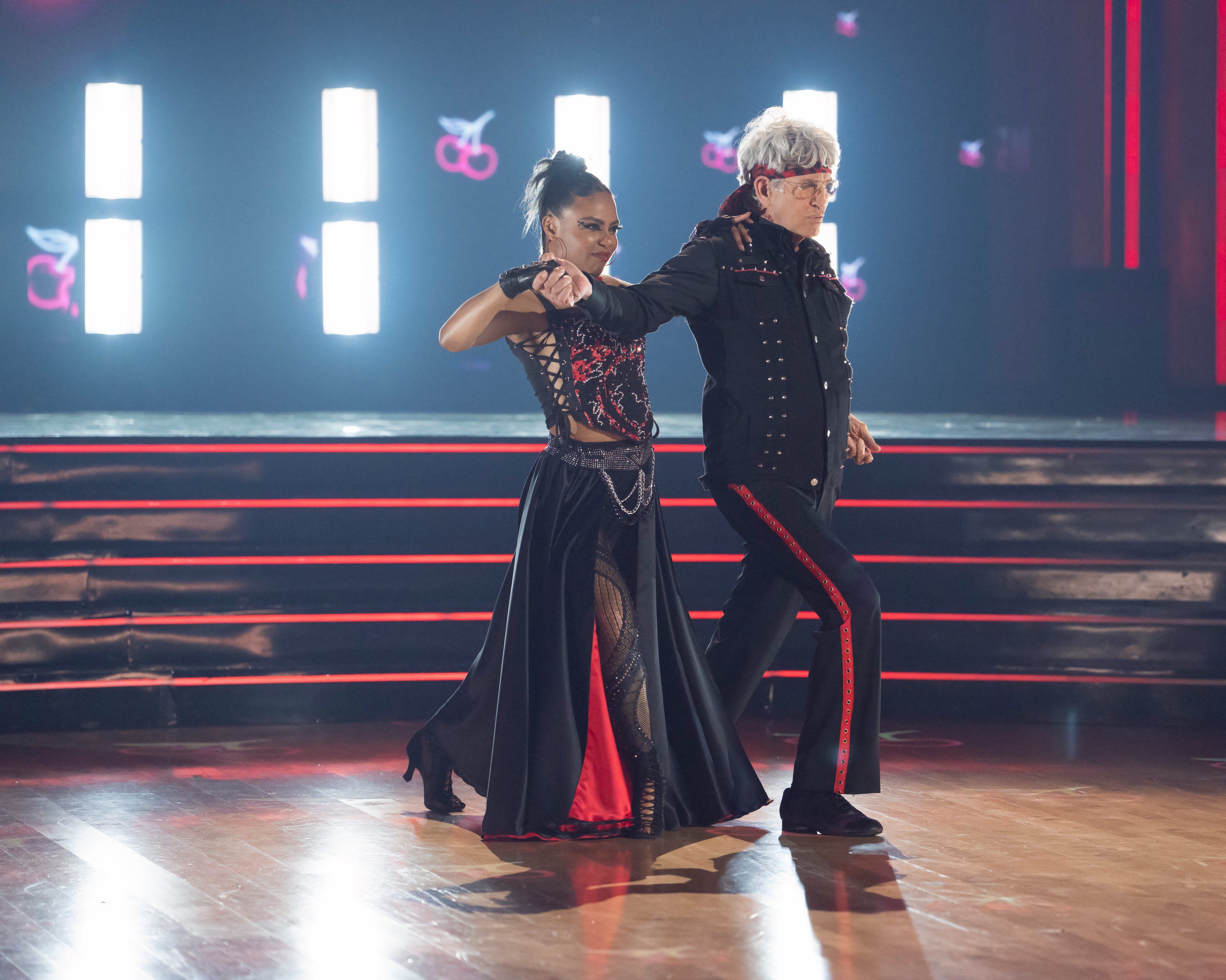 Eric Roberts And Britt Stewart on Dancing With The Stars