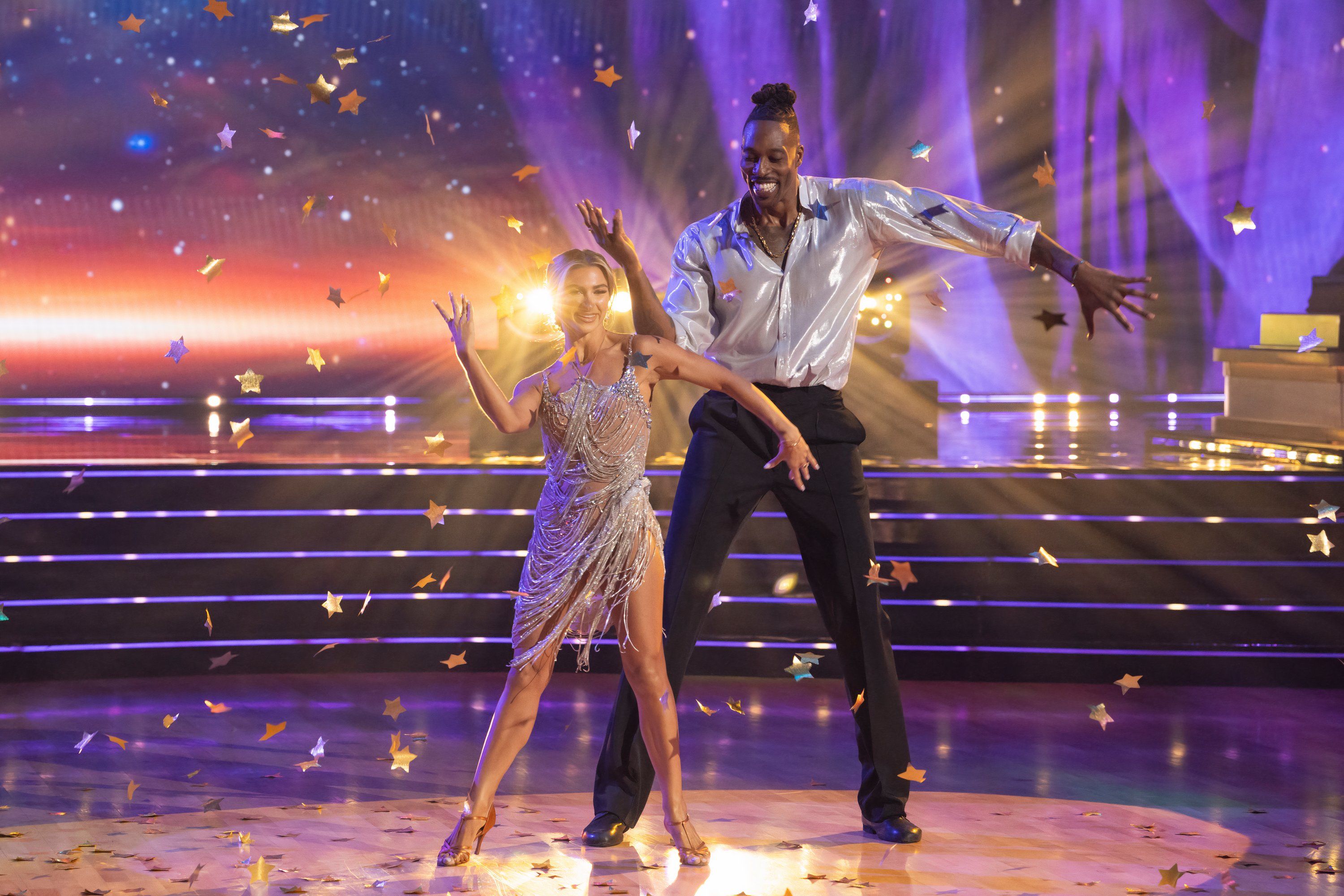 Dwight Howard and Daniella Karagach on Dancing With The Stars