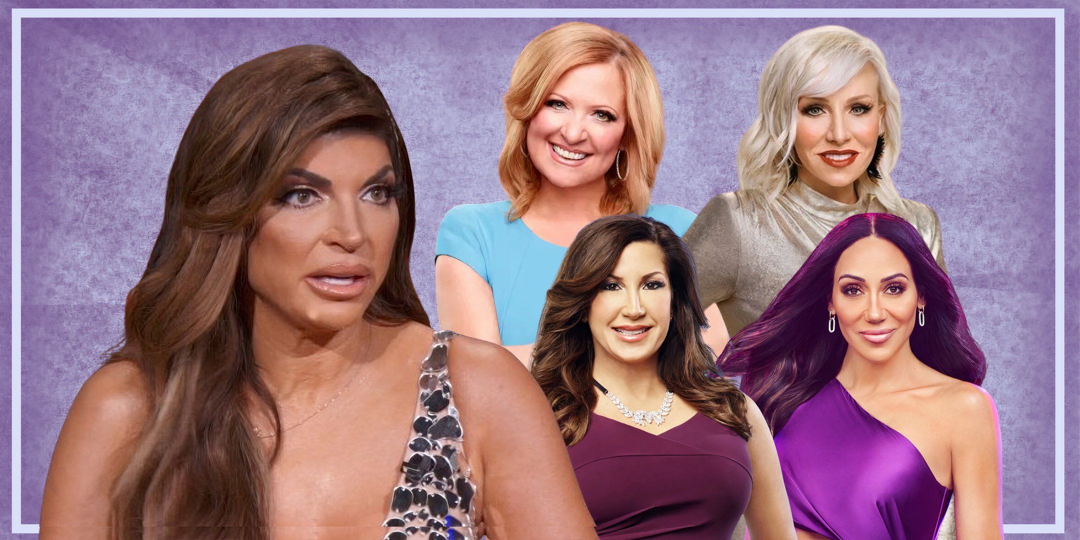 Teresa Giudice, Caroline Manzo, Jacqueline Laurita, Margaret Joseph y Melissa Gorga