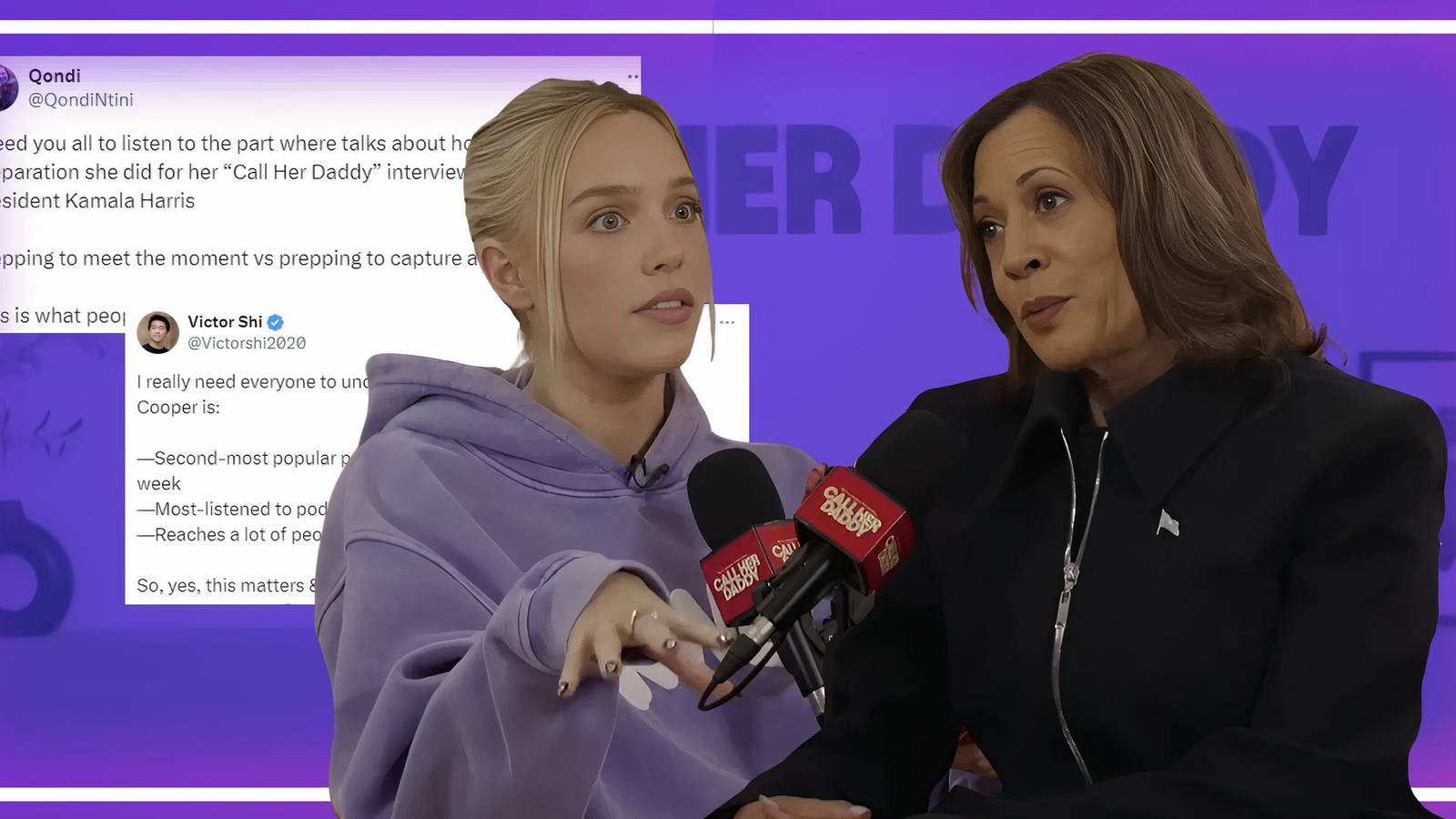 Why Call Her Daddy's Kamala Harris Interview Took X By Storm