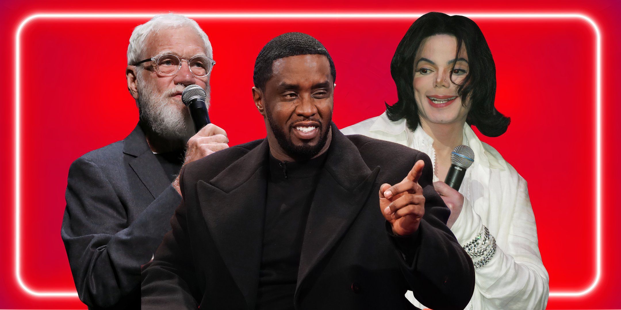 Diddy, David Letterman y Michael Jackson