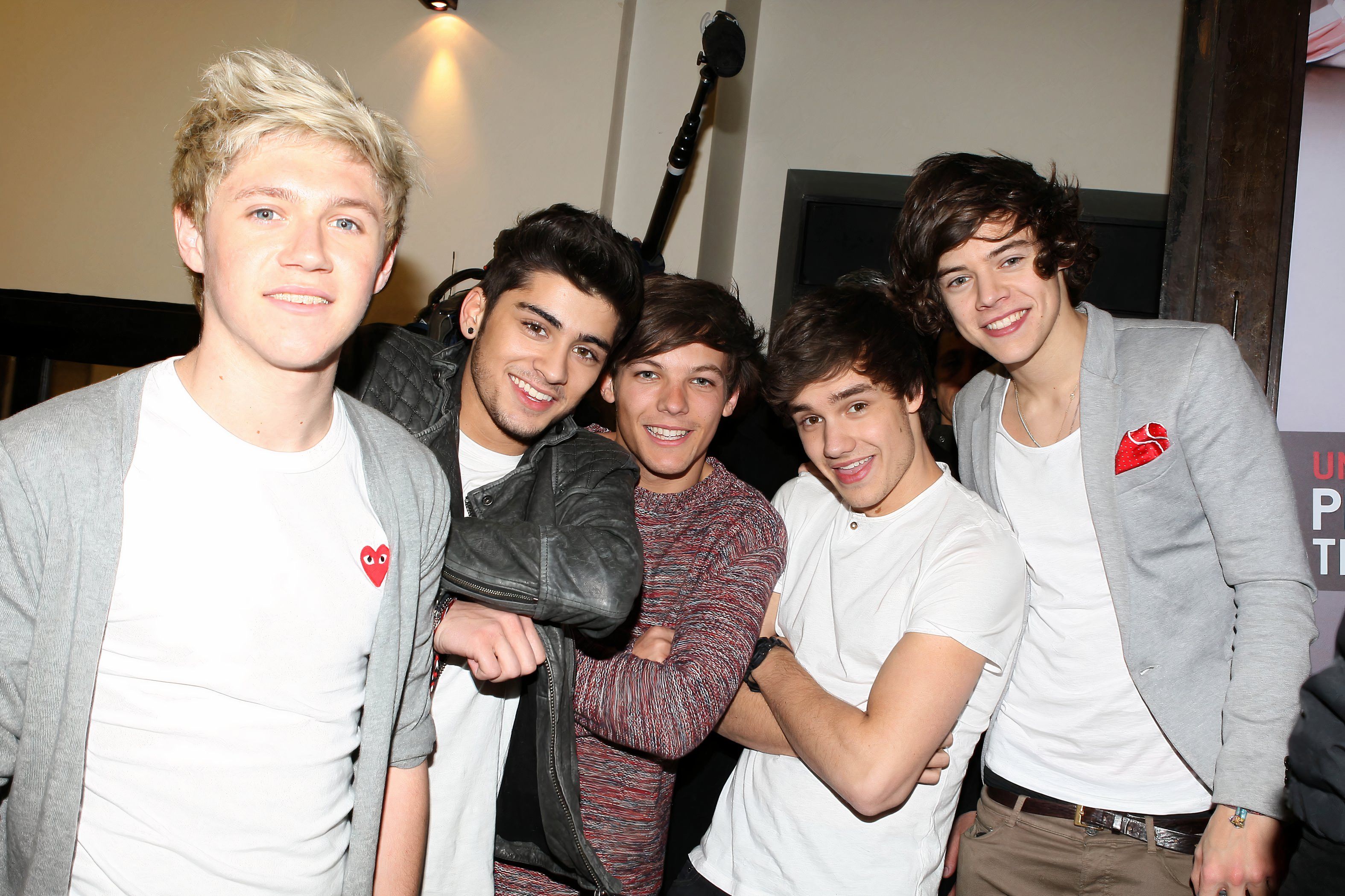 Liam Payne, Louis Tomlinson, Niall Horan, Zayn Malik and Harry Styles of One Direction