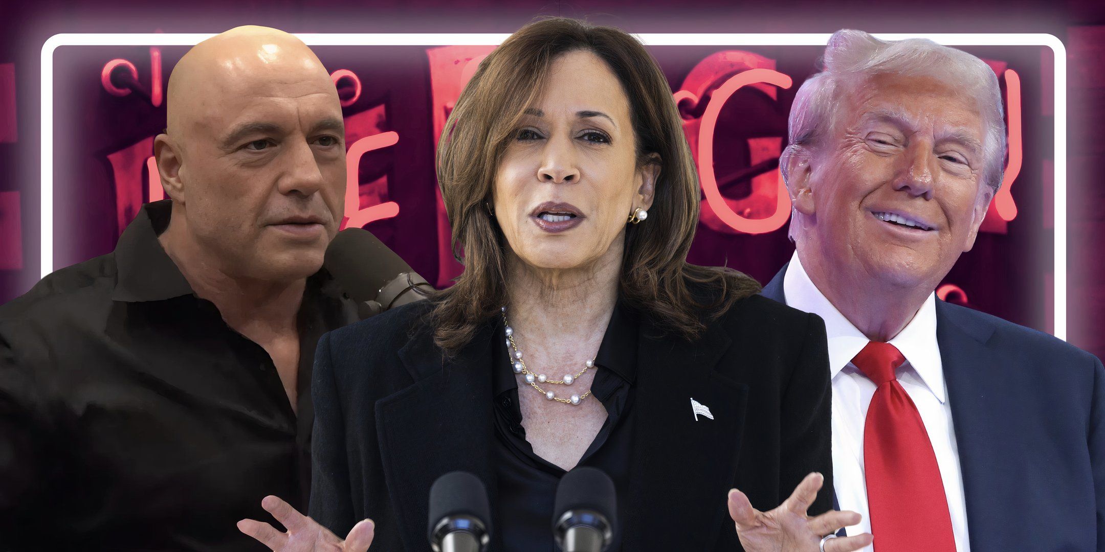 Joe Rogan Kamala Harris Trump