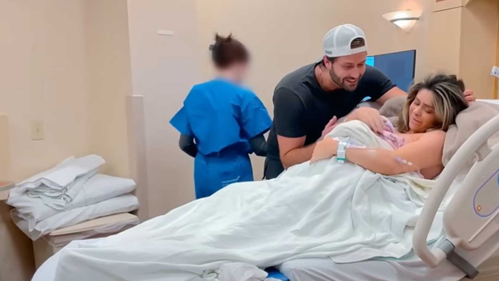 Taylor and Dakota in the hospital