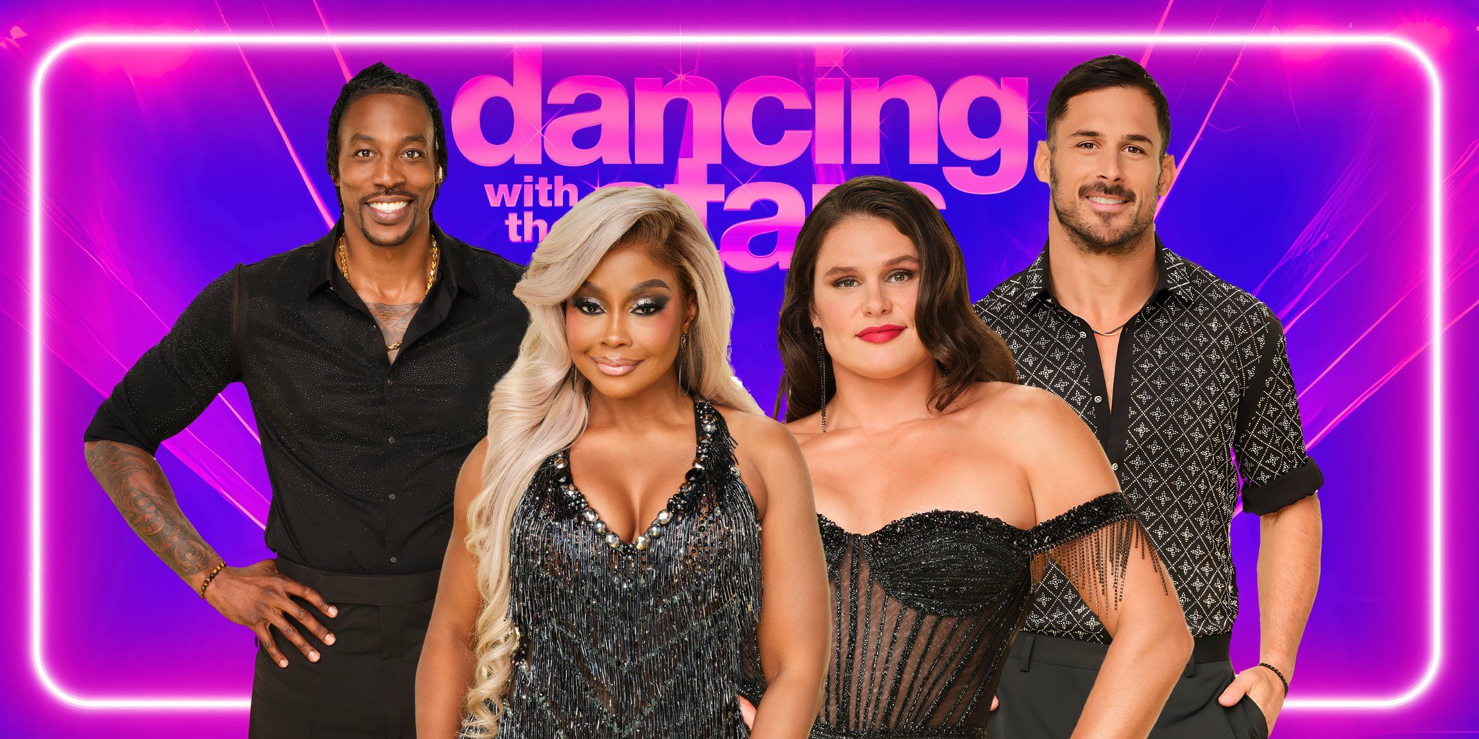 Dwight Howard, Ilona Maher, Phaedra Parks e Danny Amendola em Dancing with the Stars