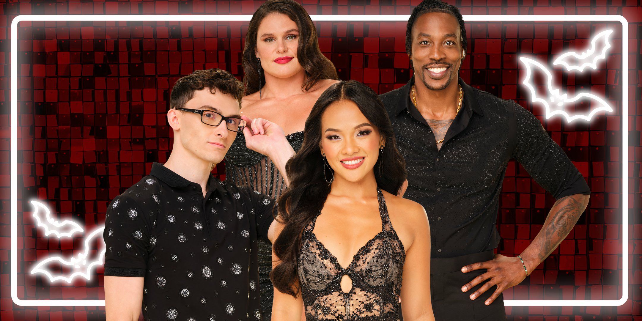 Stephen Nedorosky, Ilona Maher, Jenn Tran e Dwight Howard em Dancing with the Stars