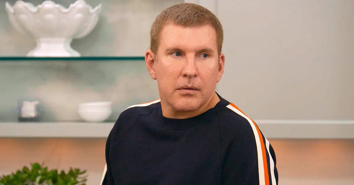 Todd Chrisley looking upset