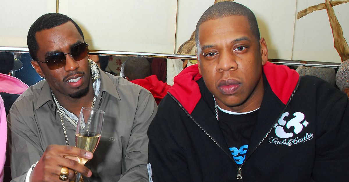 sean "diddy" Peines con la fiesta de Jay-Z