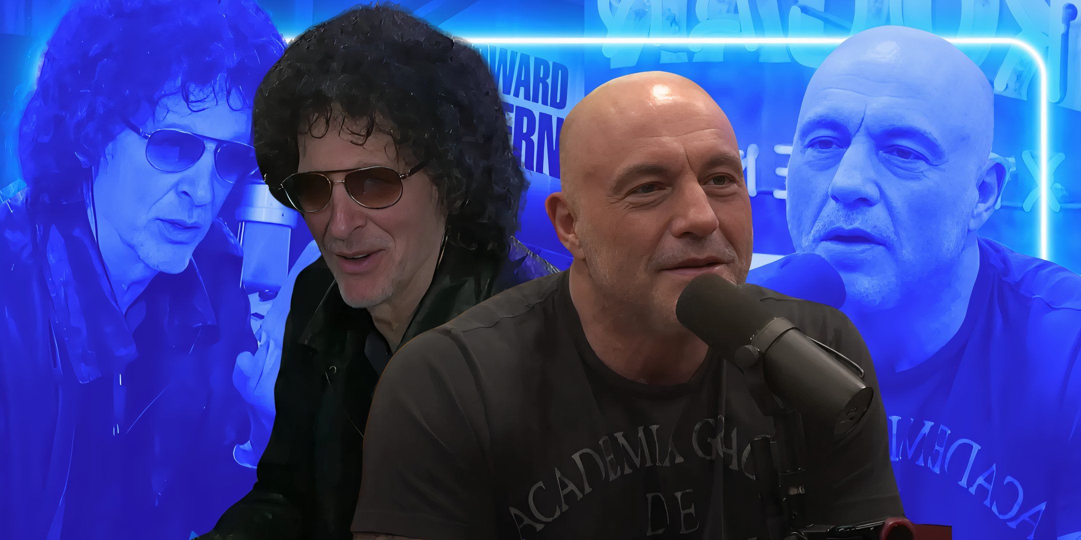 Howard Stern and Joe Rogan