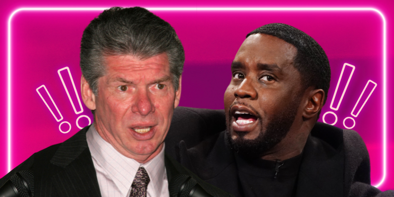 Diddy and Vince McMahon speaking